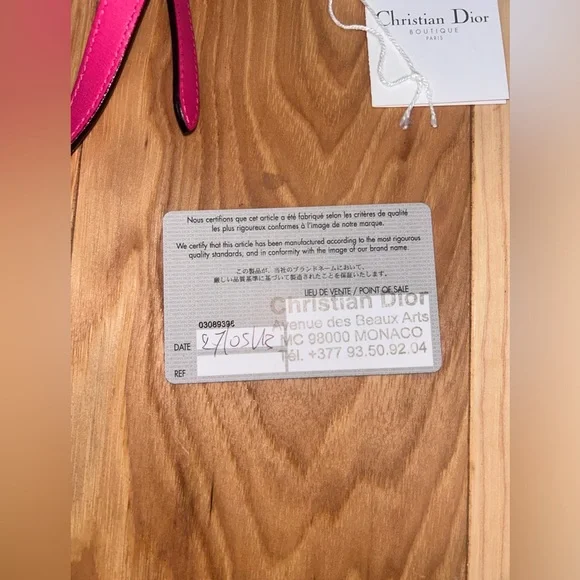 Christian Dior Diorissimo Promenade Envelope Bag - Picture 13 of 16